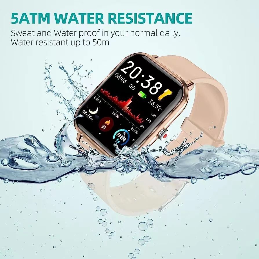 Q9pro body temperature smart watch heart rate blood pressure blood sample waterproof sports men women smart watch ladies watch Sports smart watch Smartwatch For Men Women IP68 waterproof Smart Watch