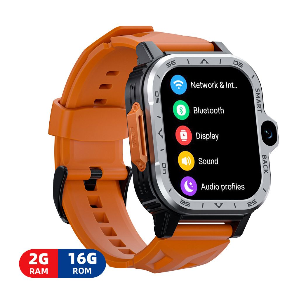 Smartwatches with SIM card And wifi LOKMAT phone smart watch APPLLP 4 MAX Smartwatch video call SOS NFC GPS 2.02'' TFT Touch Screen 800mAh 2G+16G 500W pixels HD Dual Camera 4G Network Face Recognition