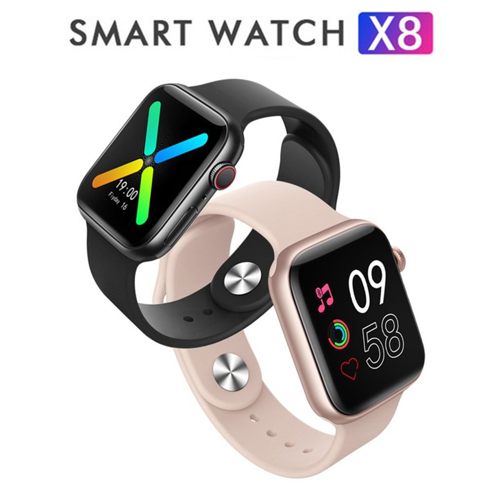 X8 Smart Waterproof Watch Bluetooth Call Heart Rate Smartwatches Men's smart watch Women smart watch Kids smart watch couple watch smart bracelet smart band digital watch sports watch fashion watch