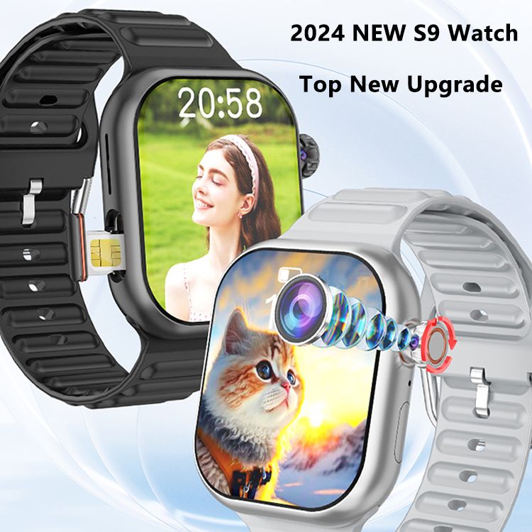 B29 smart watch with sim slot independent call phone Smart Bracelet Bluetooth Men Smartwatch s9 Men Smart Watch HD Camera Women Smart watch Waterproof Sports Watch Couple Watch GPS NFC S9 heart rate