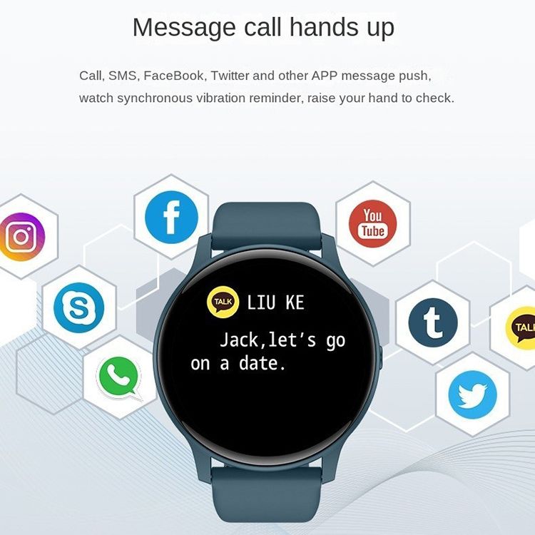 Smartwatches Gift Couple Watch Wrist Watch Bluetooth Call Fitness Sports Smart Watch Men Women Swimming Smartwatch Multifunctional Heart Rate Smart Bracelet Sports Watch Smart Watch For Men Women