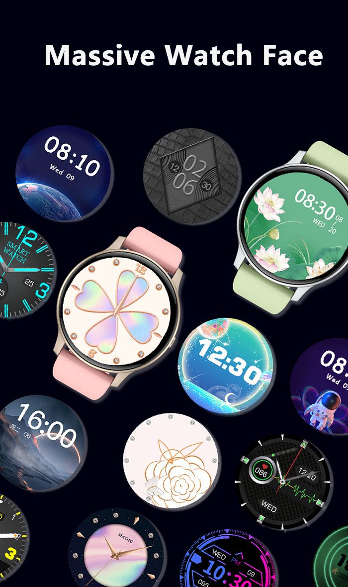 Smartwatches Gift Couple Watch Wrist Watch Bluetooth Call Fitness Sports Smart Watch Men Women Swimming Smartwatch Multifunctional Heart Rate Smart Bracelet Sports Watch Smart Watch For Men Women
