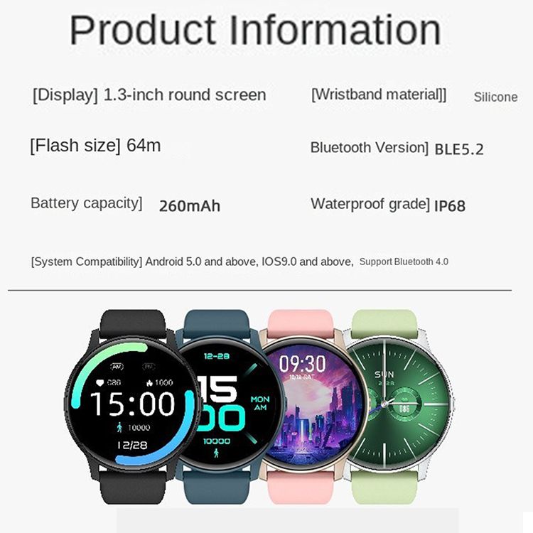 Smartwatches Gift Couple Watch Wrist Watch Bluetooth Call Fitness Sports Smart Watch Men Women Swimming Smartwatch Multifunctional Heart Rate Smart Bracelet Sports Watch Smart Watch For Men Women