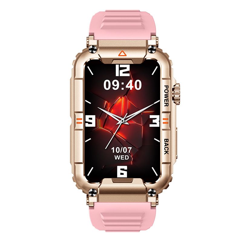 New KR88 smart watch Bluetooth call heart rate blood pressure blood oxygen monitoring outdoor sports waterproof cold-proof anti-fall watch Men's Watches Women's Watch Sports Fitness smart bracelet