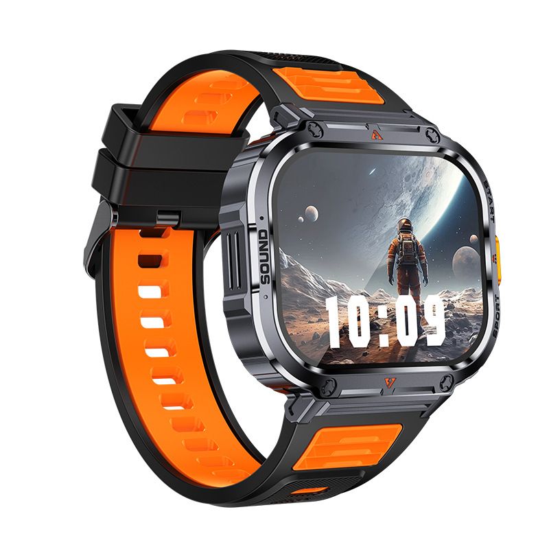 Men sport smart watch 2.0'' HD 400mAh long battery life Touch Control Bluetooth Smart watch Outdoor Waterproof Fitness Men Smartwatches With flashlight heart rate Monitor NX23 Smart watch For Men