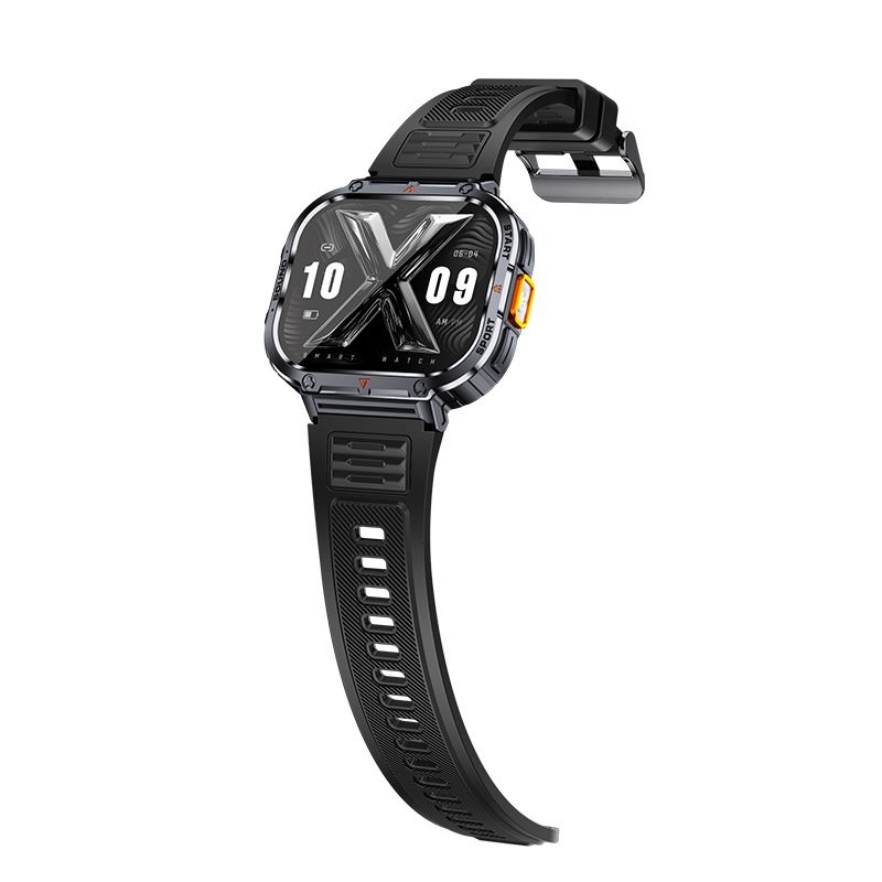 Men sport smart watch 2.0'' HD 400mAh long battery life Touch Control Bluetooth Smart watch Outdoor Waterproof Fitness Men Smartwatches With flashlight heart rate Monitor NX23 Smart watch For Men