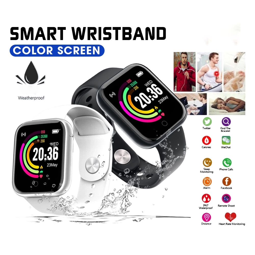 New Macaron Color Smart Watch Bluetooth Call Sport Fitness Tracker Heart rate Monitor Waterproof Smartwatch Men Smart watch Women Smart watch Wrist Band Boys Girls Smart Bracelet Smart watch For Kids