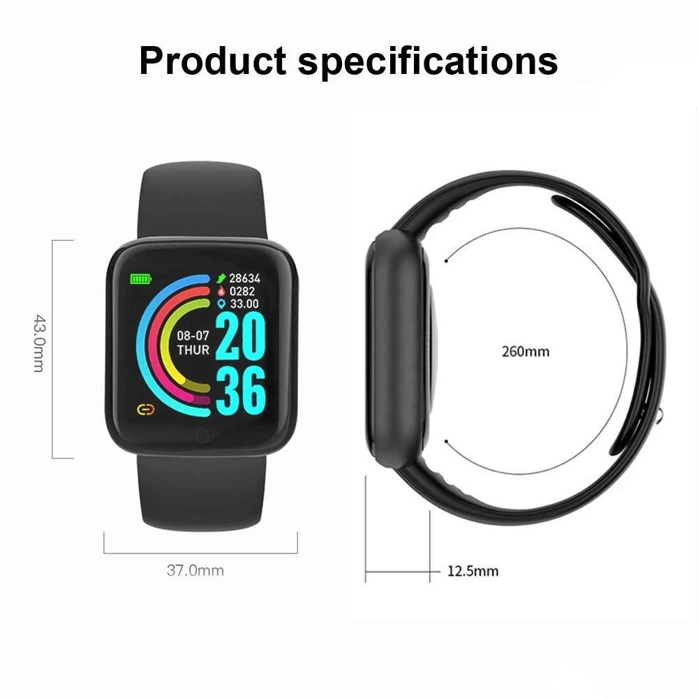 New Macaron Color Smart Watch Bluetooth Call Sport Fitness Tracker Heart rate Monitor Waterproof Smartwatch Men Smart watch Women Smart watch Wrist Band Boys Girls Smart Bracelet Smart watch For Kids