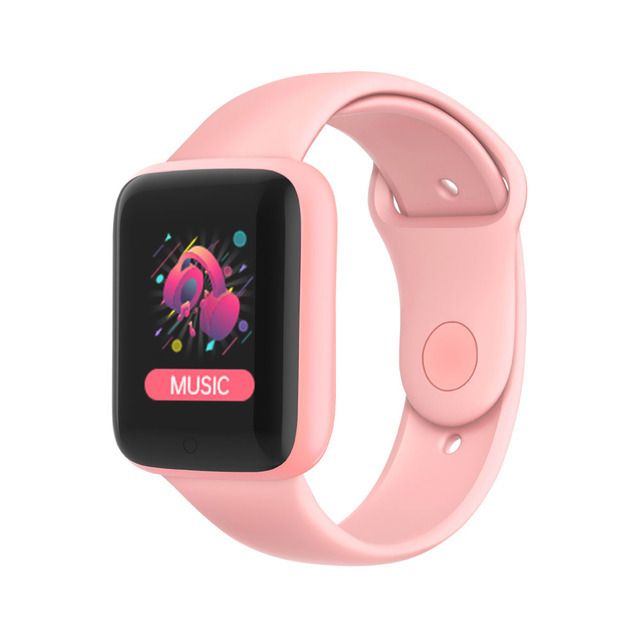 New Macaron Color Smart Watch Bluetooth Call Sport Fitness Tracker Heart rate Monitor Waterproof Smartwatch Men Smart watch Women Smart watch Wrist Band Boys Girls Smart Bracelet Smart watch For Kids