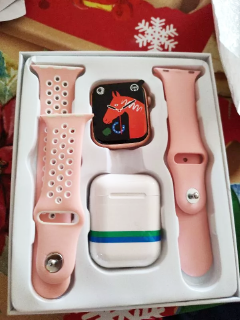 1.77'' Bluetooth Smart watch with earbuds 2 in 1 Men Smartwatch Waterproof Heart Rate Monitor Fitness Sports Smart watches With Bluetooth Earphone 2 Straps Multifunction Smart Watch For Men and Women