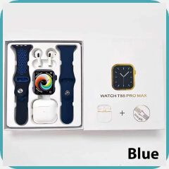 1.77'' Bluetooth Smart watch with earbuds 2 in 1 Men Smartwatch Waterproof Heart Rate Monitor Fitness Sports Smart watches With Bluetooth Earphone 2 Straps Multifunction Smart Watch For Men and Women