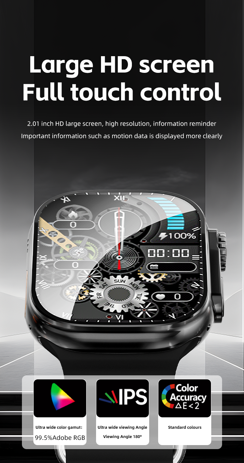 smart watch for men waterproof original smart watch sim slot and wifi for Android iPhone Smart watch Camera WS10 Ultra with Smartwatch for woman APP Download Video Call GPS Google Android Smartwatch