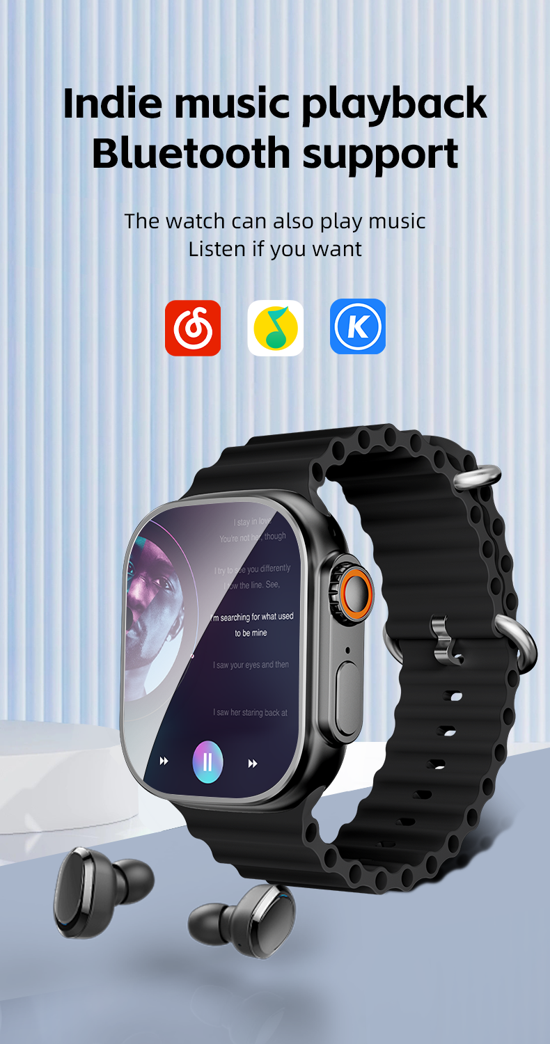 smart watch for men waterproof original smart watch sim slot and wifi for Android iPhone Smart watch Camera WS10 Ultra with Smartwatch for woman APP Download Video Call GPS Google Android Smartwatch