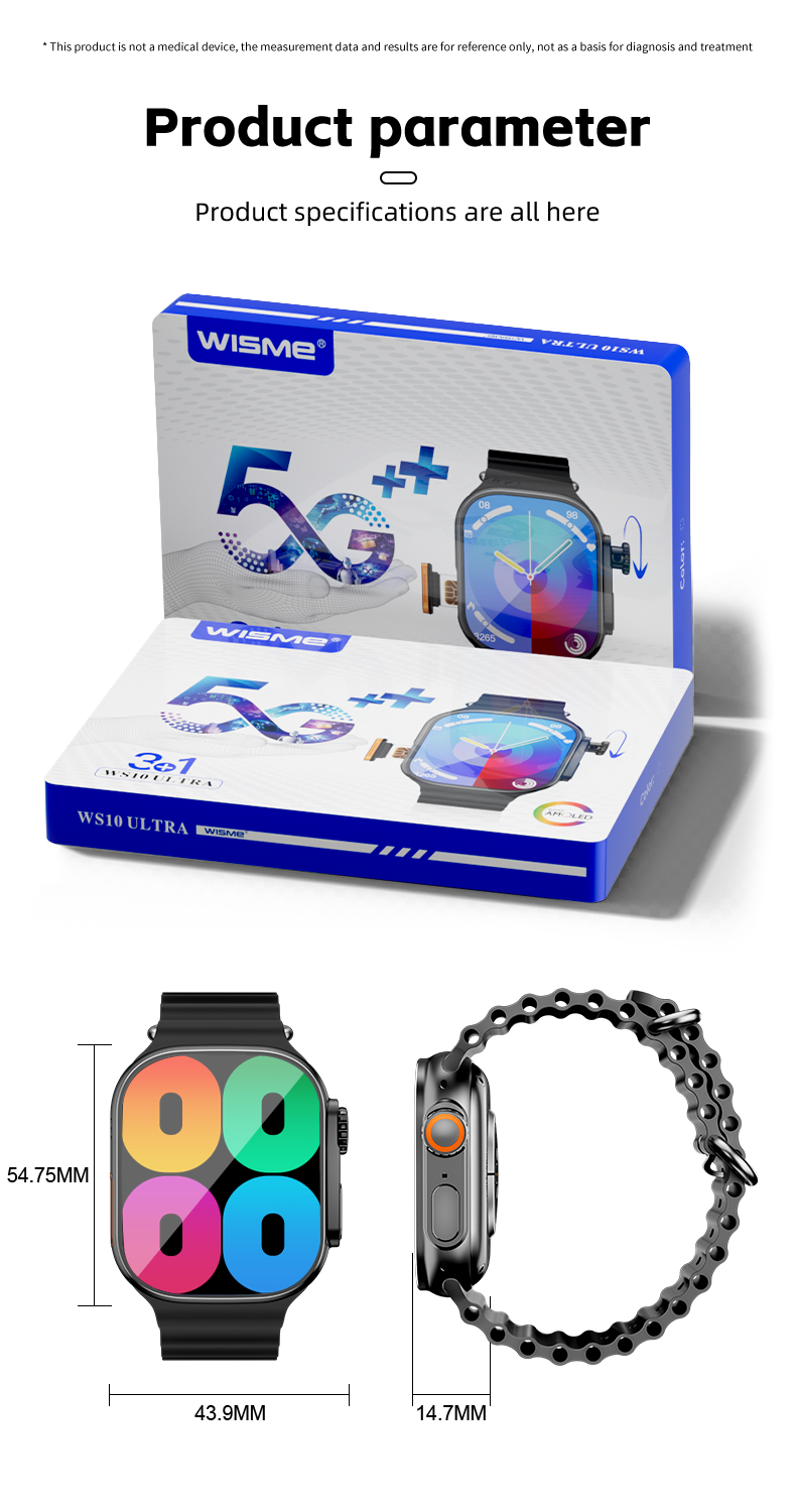 smart watch for men waterproof original smart watch sim slot and wifi for Android iPhone Smart watch Camera WS10 Ultra with Smartwatch for woman APP Download Video Call GPS Google Android Smartwatch