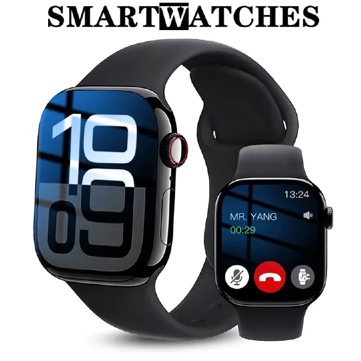 Watch 10 Smart watch Fintess Smart Watch For Men Bluetooth Call HD Full Touch Screen Heart Rate Monitor Women Smartwatch Couple Watch Sports Watch Waterproof Wrist Watch Sleep Monitor Smart Bracelet
