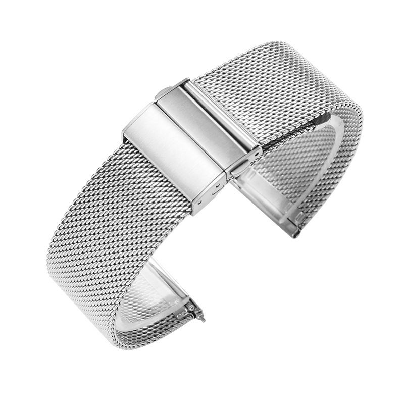 Watch Band Stainless steel Strap metal Milanese iwatch double buckle 22mm watch strap 20mm watch band 18mm watch belt Apple Watch Band For Samsung Xiaomi Huawei Samsung watch band Samsung watch strap