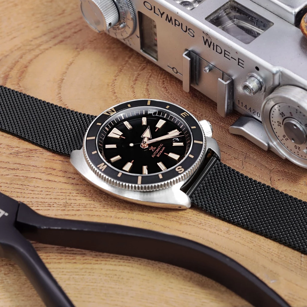 22mm 20mm 18mm Fashion Watch Strap Replacement Stainless steel Strap metal Milanese iwatch double buckle watch belt Apple Watch Band For Samsung Xiaomi Huawei Wrist band Bracelet Watch Band Strap
