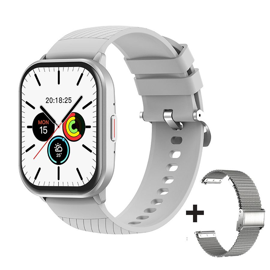 Smart Watch Bluetooth Call Message Reminder Health Monitoring Step calorie tracking Heart Rate Monitoring 2.01'' Full Screen Waterproof Smartwatch Couple Smart watch Men Smartwatch Women Smartwatch