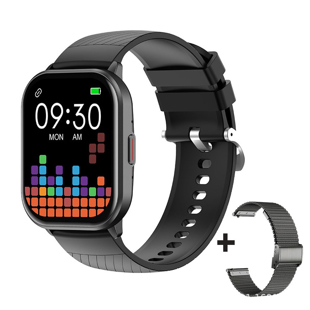 Smart Watch Bluetooth Call Message Reminder Health Monitoring Step calorie tracking Heart Rate Monitoring 2.01'' Full Screen Waterproof Smartwatch Couple Smart watch Men Smartwatch Women Smartwatch