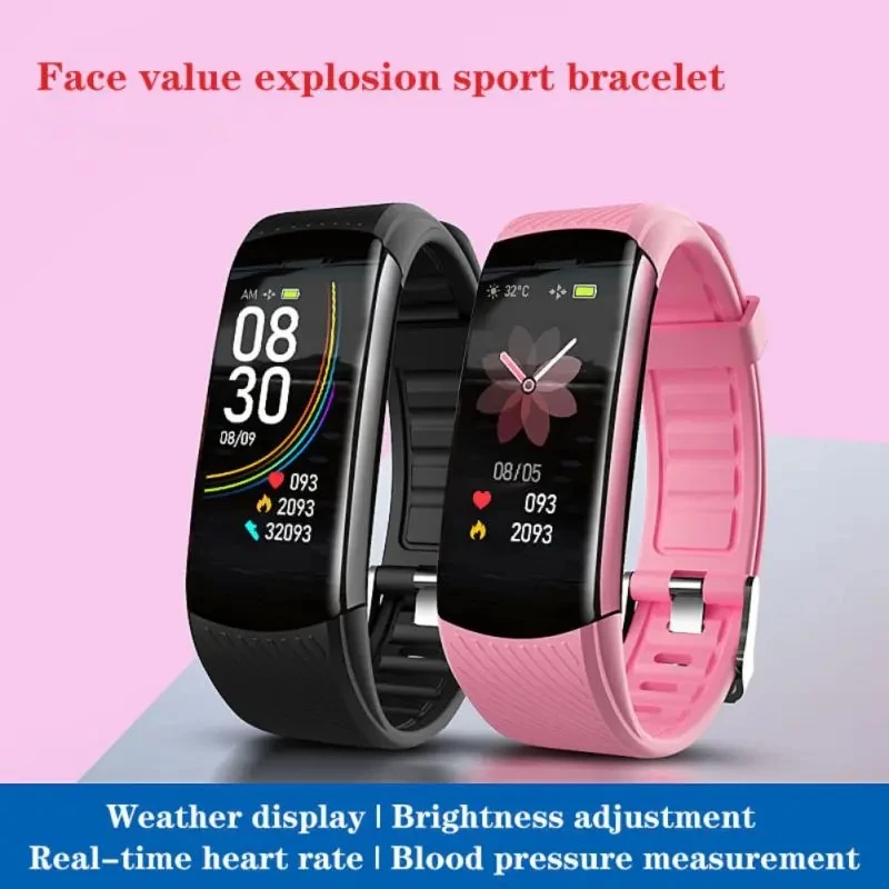 C6S C6T Smart Watch Men Women Smartwatches Bluetooth Call Heart Rate Temperature Monitor Smart Bracelet Sports Smart Watch Fitness Tracker Step Counting Health Monitoring Sports Watch Men's Smartwatch