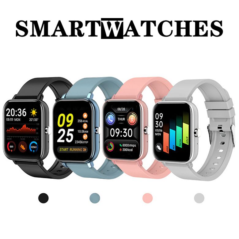 P8 H10 Bluetooth call smart watch heart rate blood pressure Full screen sports smart watch waterproof sports bracelet Men smart watch 1.69inch Touch Control Women Smartwatch Unisex Watches Kids Watch