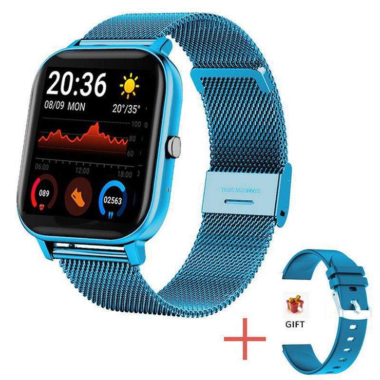 P8 H10 Bluetooth call smart watch heart rate blood pressure Full screen sports smart watch waterproof sports bracelet Men smart watch 1.69inch Touch Control Women Smartwatch Unisex Watches Kids Watch