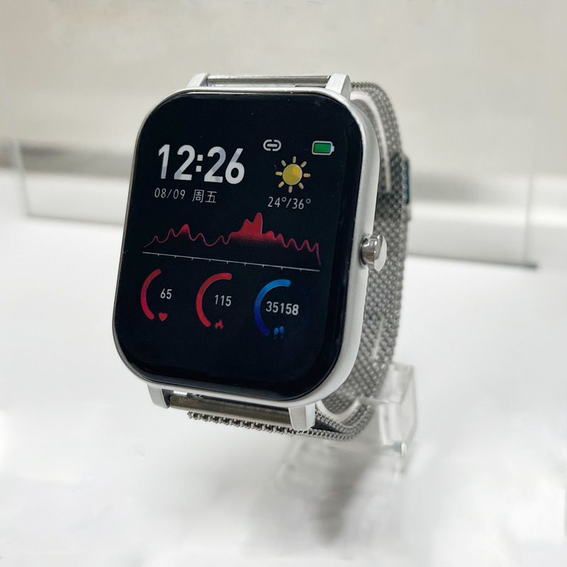 P8 H10 Bluetooth call smart watch heart rate blood pressure Full screen sports smart watch waterproof sports bracelet Men smart watch 1.69inch Touch Control Women Smartwatch Unisex Watches Kids Watch
