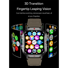 Men's Smart Watch Outdoor mountaineering Fitness Sports Smart Watch For Men H11 Smartwatches With Flashlight Touch Screen Waterproof Watches BT Call Wrist Watch Men Sports Watch Kids Digital Watch