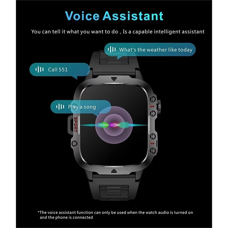 Outdoor Men Smartwatches H11 Smart Watch 2.01'' Men Women 3D Transitions UI Dynamic Island Bluetooth Call Smart Watch Sport Fitness Men's Smartwatch Heart Rate Monitor Flashlight Multifunction Watch