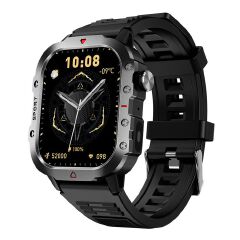 Men's Smart Watch Outdoor mountaineering Fitness Sports Smart Watch For Men H11 Smartwatches With Flashlight Touch Screen Waterproof Watches BT Call Wrist Watch Men Sports Watch Kids Digital Watch