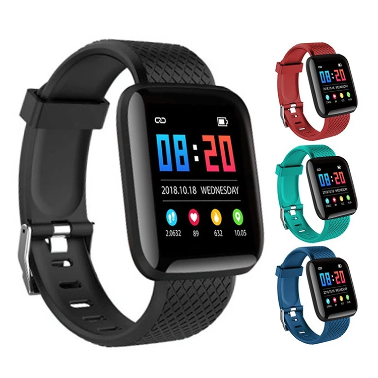 116 Plus Smart Watch Heart Rate Blood Pressure Waterproof smart watch Sports smartwatch For Men smart watch For Kids Bluetooth smart watch for Women Kids Watch Wrist Watch Digital Watch Girl Boy Watch