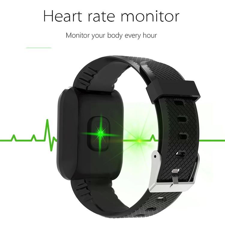 116 Plus Smart Watch Heart Rate Blood Pressure Waterproof smart watch Sports smartwatch For Men smart watch For Kids Bluetooth smart watch for Women Kids Watch Wrist Watch Digital Watch Girl Boy Watch