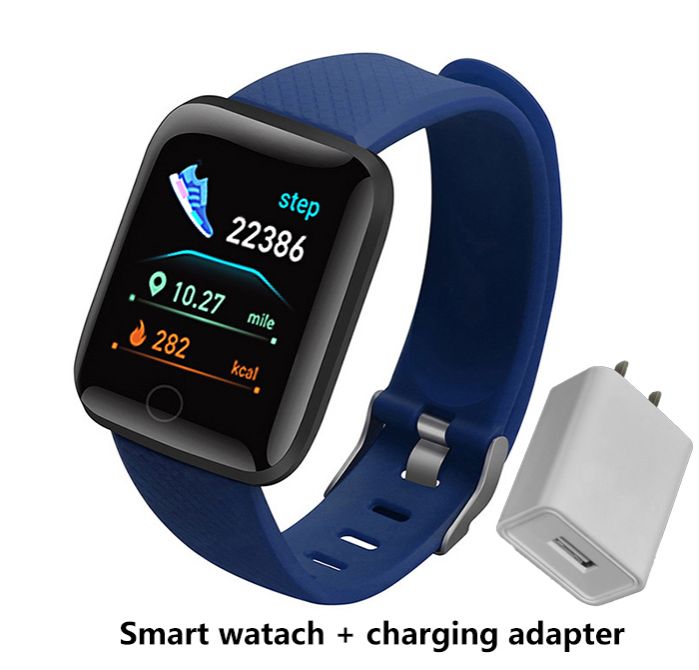 116 Plus Smart Watch Heart Rate Blood Pressure Waterproof smart watch Sports smartwatch For Men smart watch For Kids Bluetooth smart watch for Women Kids Watch Wrist Watch Digital Watch Girl Boy Watch