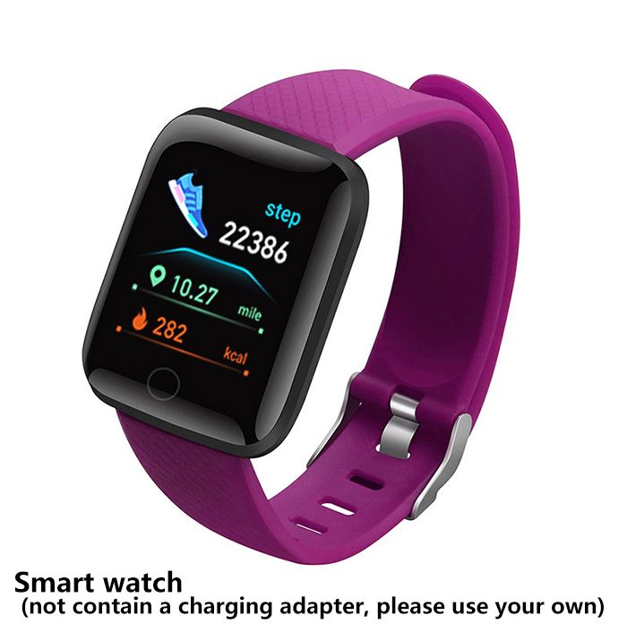 116 Plus Smart Watch Heart Rate Blood Pressure Waterproof smart watch Sports smartwatch For Men smart watch For Kids Bluetooth smart watch for Women Kids Watch Wrist Watch Digital Watch Girl Boy Watch