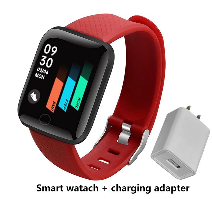 116 Plus Smart Watch Heart Rate Blood Pressure Waterproof smart watch Sports smartwatch For Men smart watch For Kids Bluetooth smart watch for Women Kids Watch Wrist Watch Digital Watch Girl Boy Watch