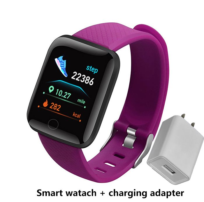 116 Plus Smart Watch Heart Rate Blood Pressure Waterproof smart watch Sports smartwatch For Men smart watch For Kids Bluetooth smart watch for Women Kids Watch Wrist Watch Digital Watch Girl Boy Watch