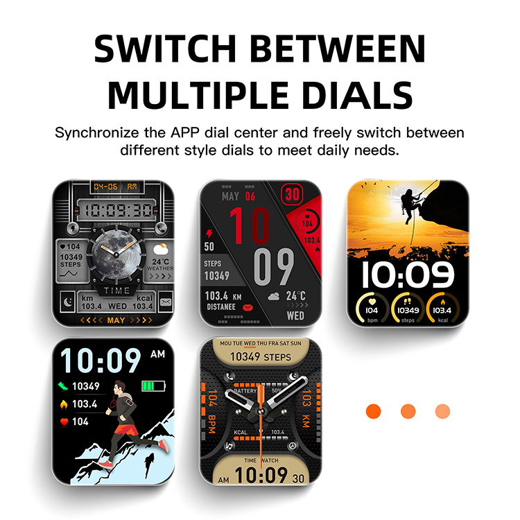 Men's Smart Watch Outdoor Sports Smart Watch S320B Bluetooth Call Sports Watch Compass Waterproof Smart Watch For Men Heart Rate Blood Pressure Blood Oxygen Monitoring Smartwatches With Flashlight