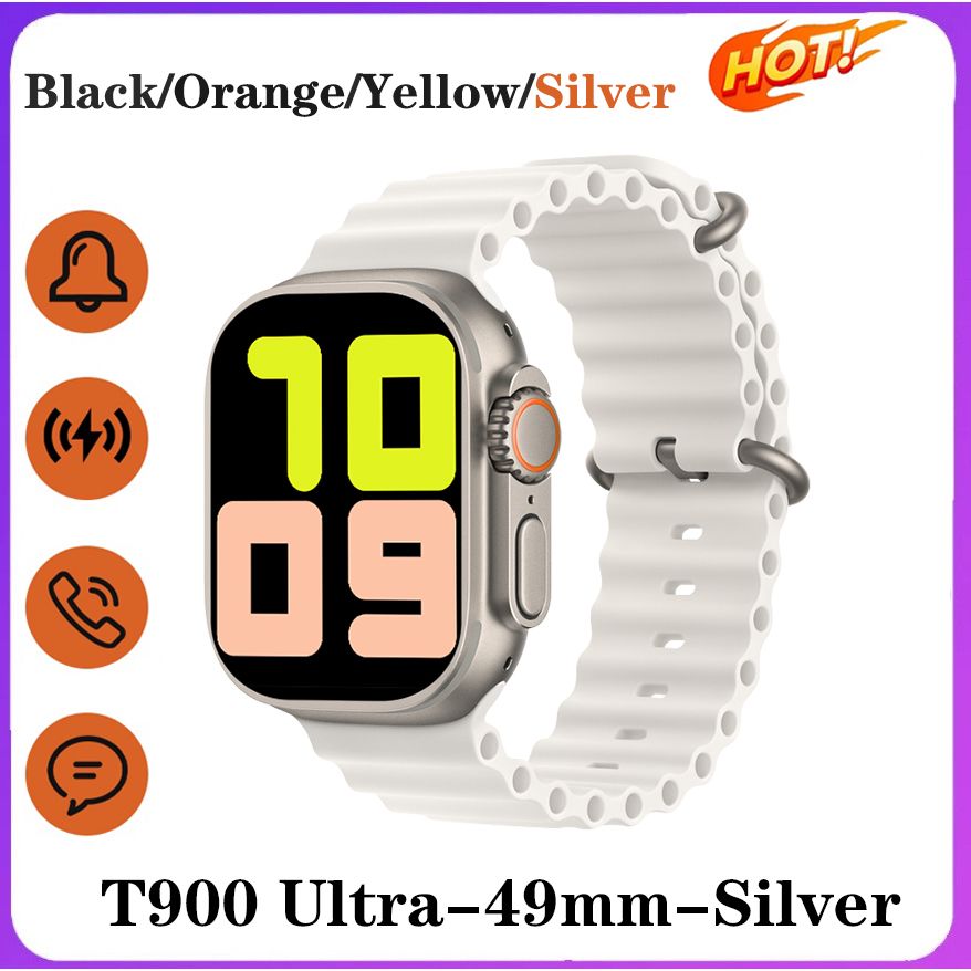 T900 Ultra 49MM 2.09'' Touch Screen Women Men Smart Watch Sports Smartwatch Bluetooth Call Men WOMEN Sport Watches PK X8 X9 Ultra couple watch Kids Smart Watch Series 8 Waterproof Smart Watch For Men