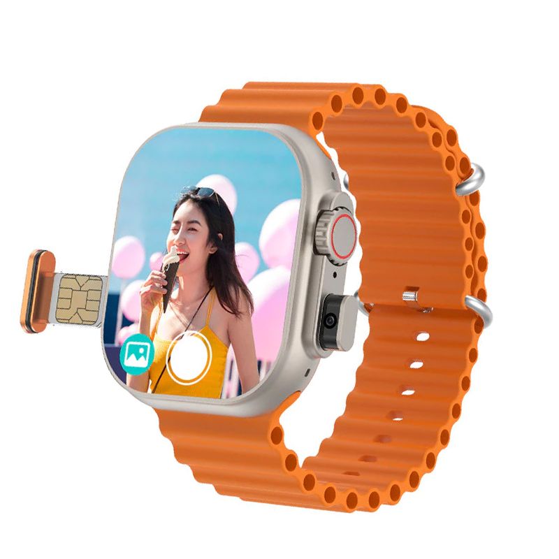 T83 Pro Smart Watch With SIM Slot 4G Phone Call Smartwatch Video Call Full Screen Fitness Tracker Smartwatch Men Women Smart Watches WITH Camera Bluetooth Smartwatch Men Sports Watch Ladies Watch