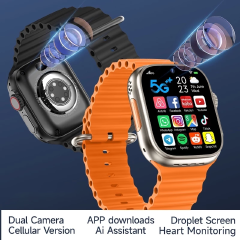 New T83 Pro Smart Watch Support SIM Card Cellular 4G Network Sports Smart Watch APP Download Bluetooth Connection Sports Waterproof Smartwatch For Men Kids Smart Watch Women Smartwatch With Camera