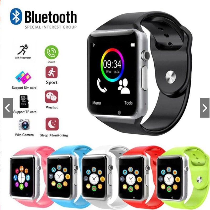 A1 smart watch with Sim Card slot and TF card slot Android Smart watch For Men sport Fitness Wristwatch Kid smart watch with sim slot and wifi woman smartwatches Smart Phone Watch Women Smartwatch