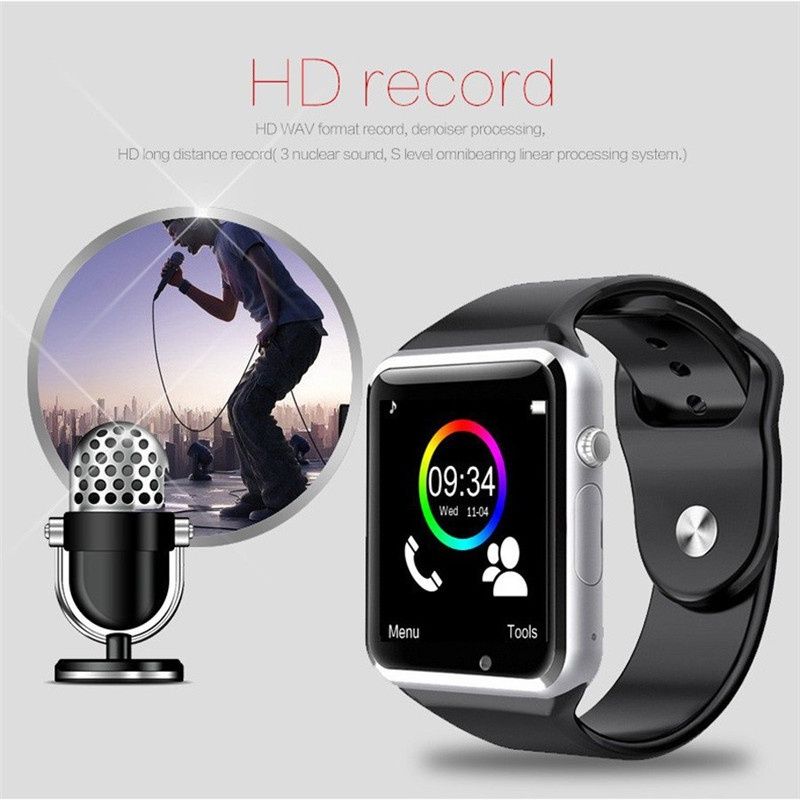 Men Women smart watch with sim slot and wifi A1 2G Android Smart Watch Men Smartwatch Phone Call video Call Camera Sports Watch Sports Smart watch for men Smart watch for woman Kids Smart watch