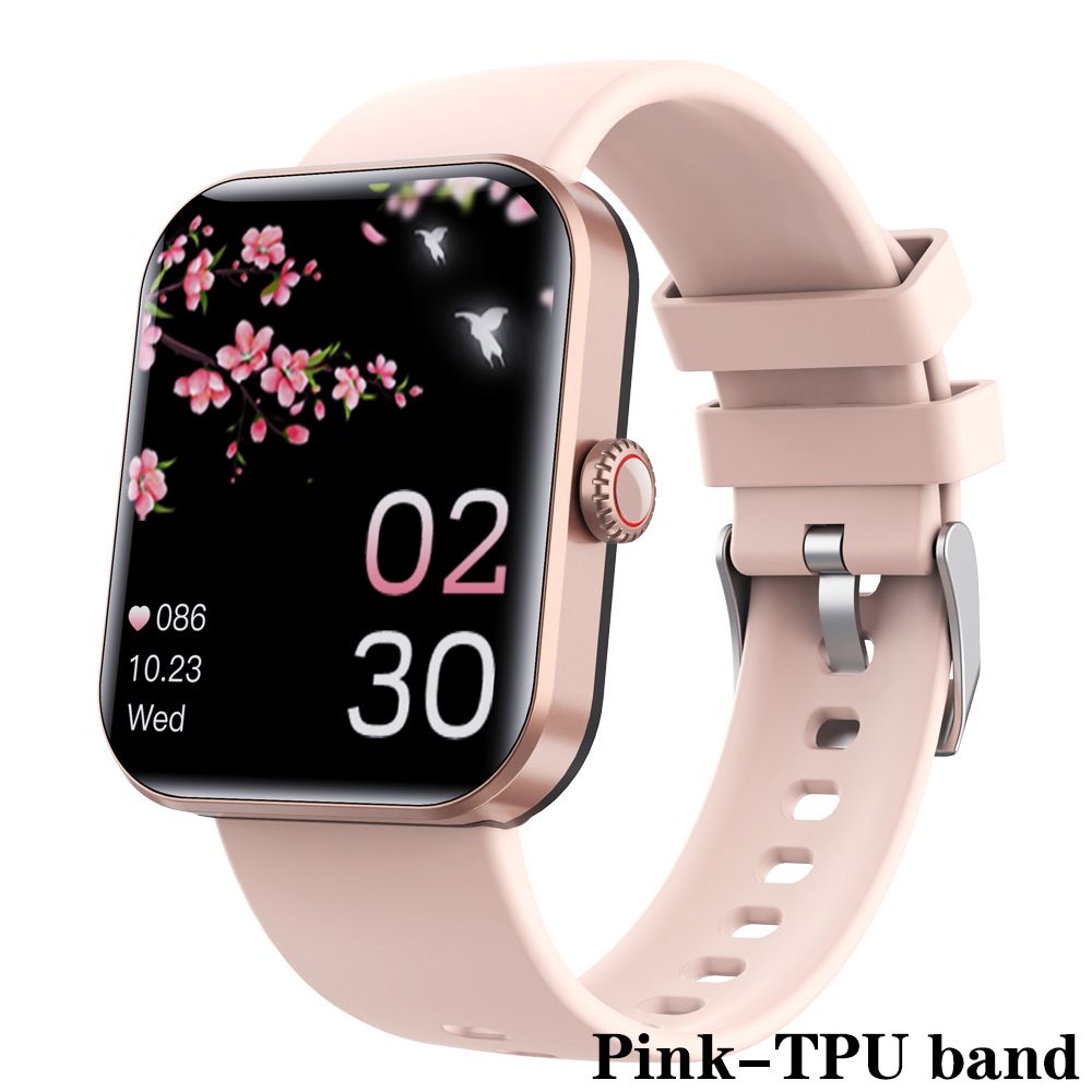 Smartwatches Men smart watch Steel Band Blood Glucose Sugar Oxygen Pressure Sports Watch Woman Smartwatch 1.91'' Screen Body Temperature Monitor Smart watch for woman couple watches for IOS Android