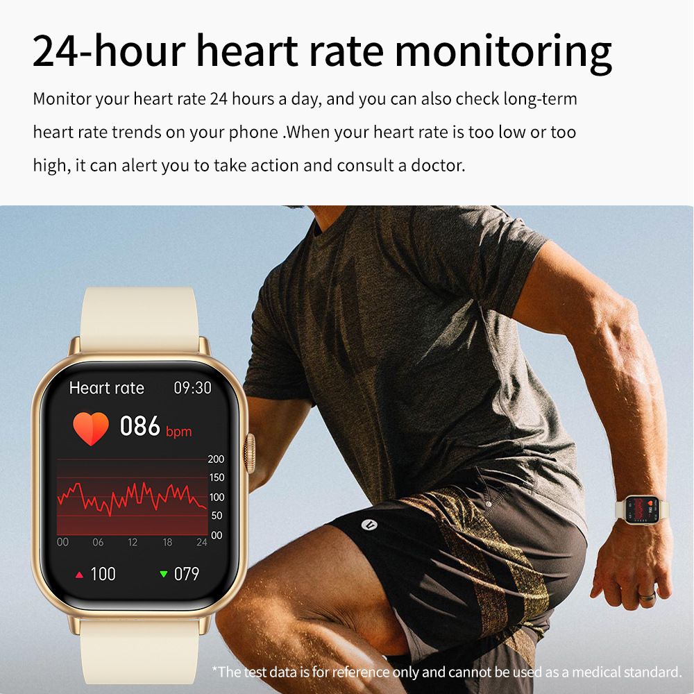 G44 smart watch bracelet blood pressure blood oxygen heart rate monitoring waterproof smart watch sports smart watch men's watch women's smartwatch PU leather strap business casual fashion watch
