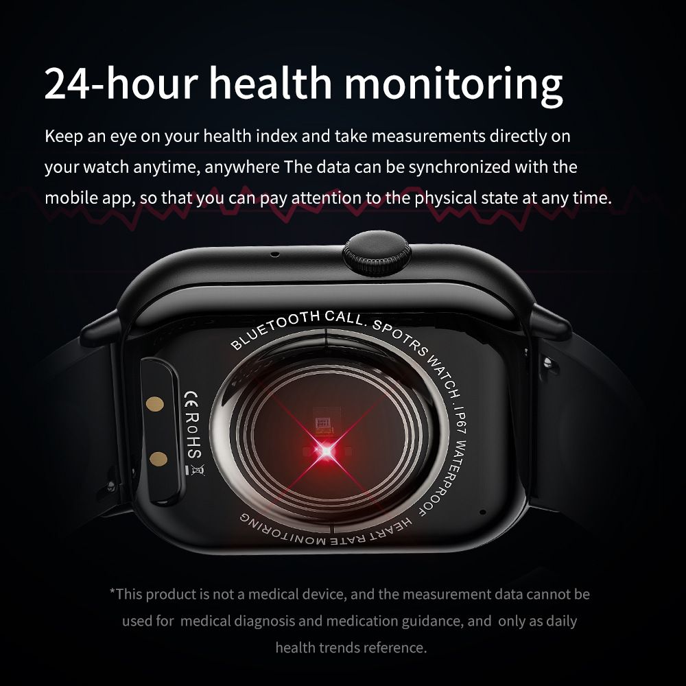 G44 smart watch bracelet blood pressure blood oxygen heart rate monitoring waterproof smart watch sports smart watch men's watch women's smartwatch PU leather strap business casual fashion watch