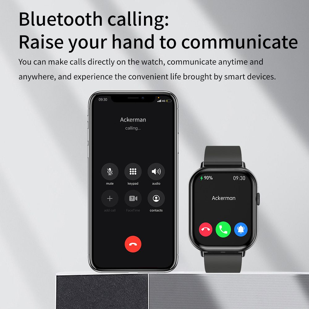 G44 smart watch bracelet blood pressure blood oxygen heart rate monitoring waterproof smart watch sports smart watch men's watch women's smartwatch PU leather strap business casual fashion watch