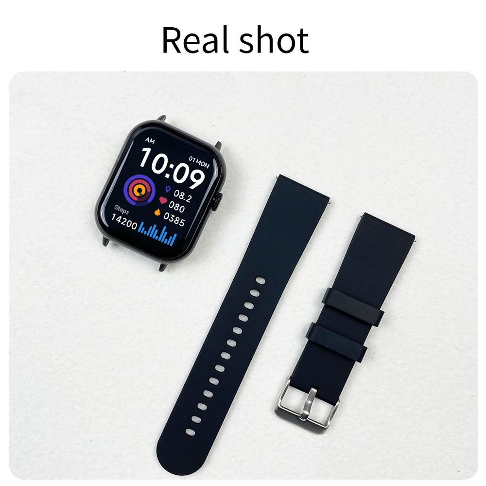 G44 smart watch bracelet blood pressure blood oxygen heart rate monitoring waterproof smart watch sports smart watch men's watch women's smartwatch PU leather strap business casual fashion watch