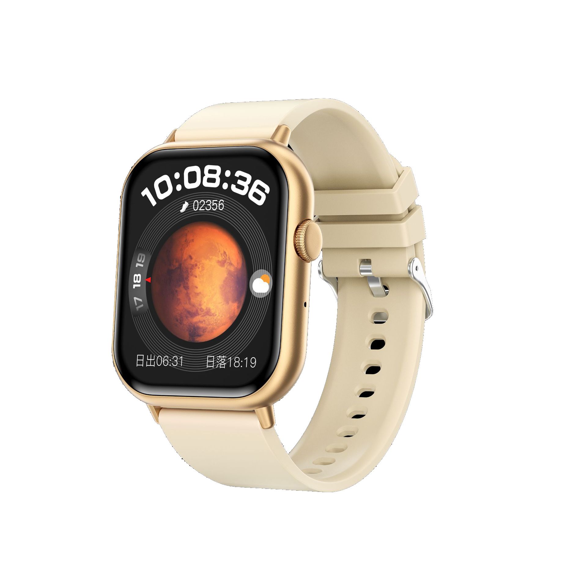 G44 smart watch bracelet blood pressure blood oxygen heart rate monitoring waterproof smart watch sports smart watch men's watch women's smartwatch PU leather strap business casual fashion watch