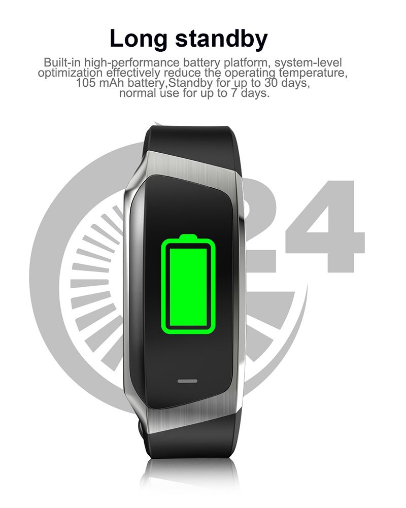 E18 Smart Bracelet Bluetooth Call Men Smart Watch Women Smartwatch Heart Rate Test Waterproof Sports Smart watch 0.96'' Curved screen touch Control Step Count Blood Pressure Monitor Couple Watches