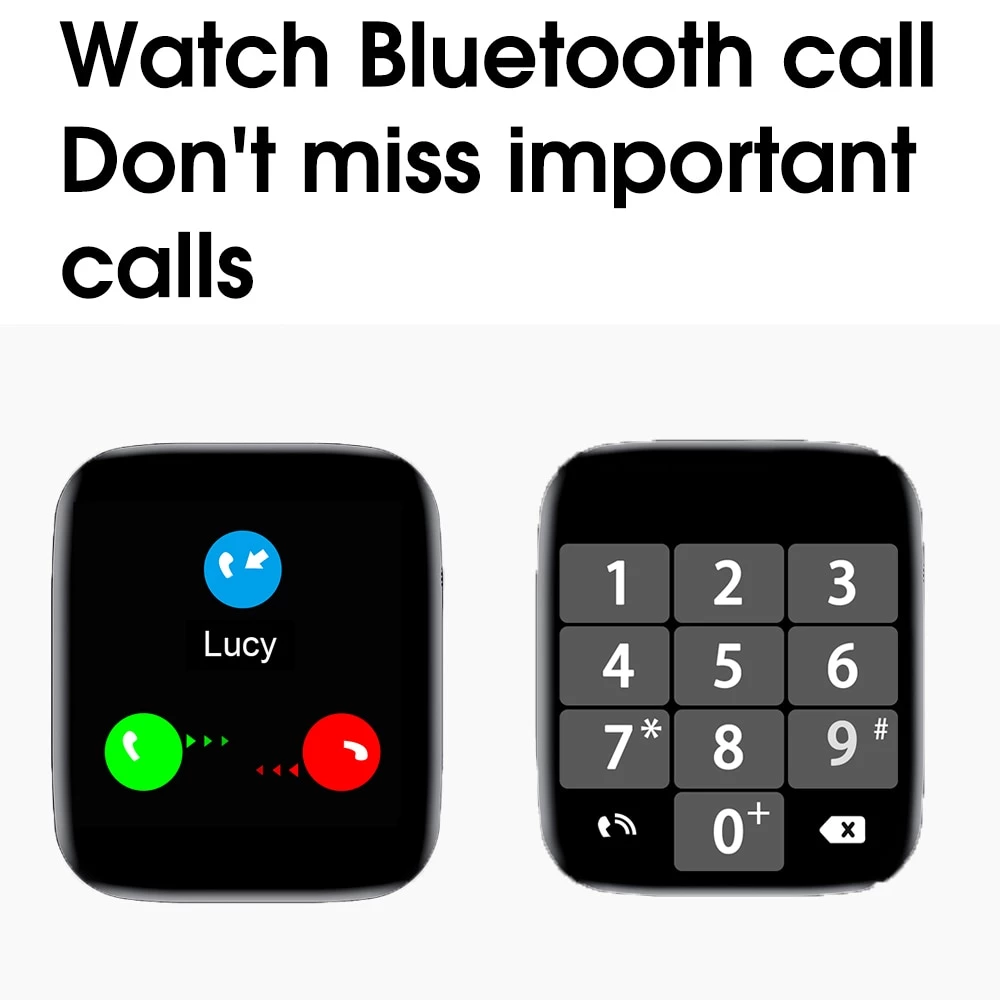 IWO W26 Smart Watch 1.75inch Full Touch Scree W26+ Smart Watch For Men Women Couple IWO12Pro Waterproof Smartwatch for IOS Android Women Wrist Watch Sports Watch Men's Smartwatch T500 Kids Smart Watch